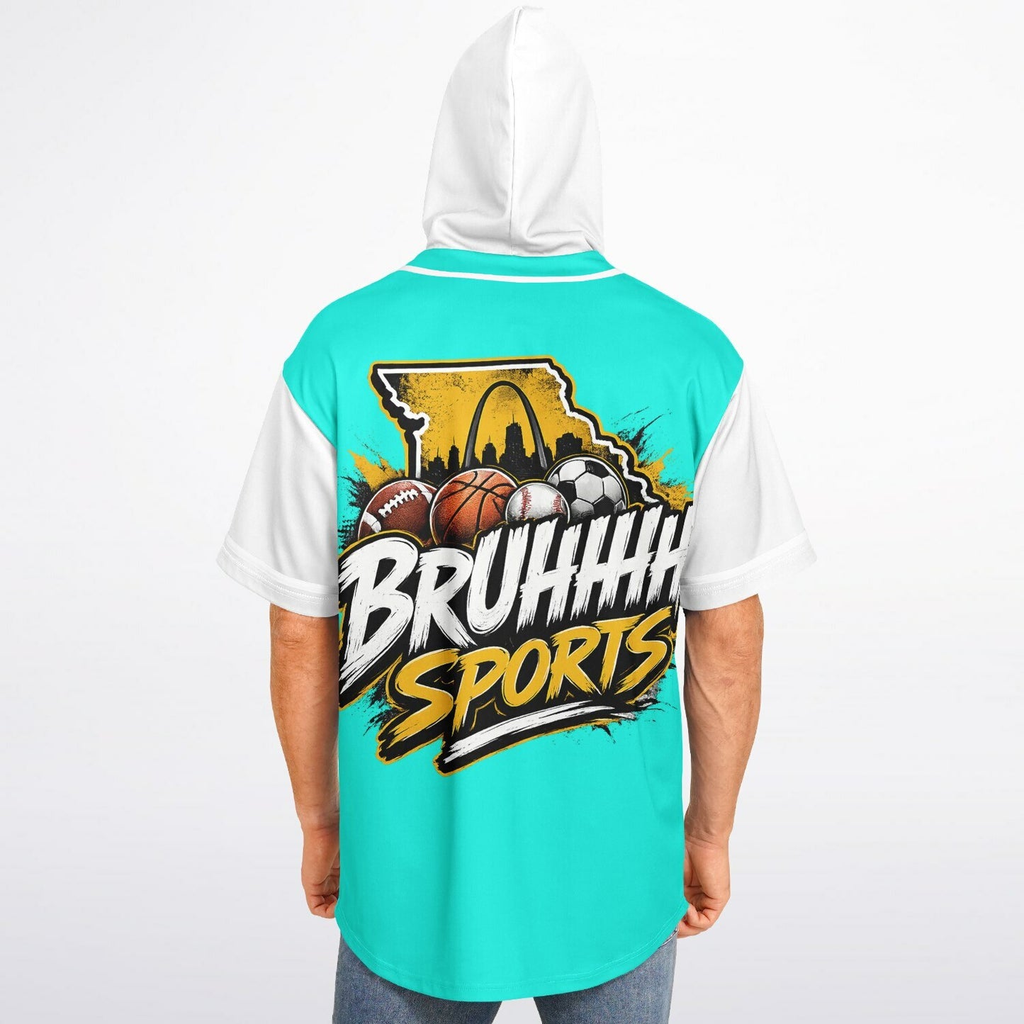 WestFams Hooded Baseball Jersey - AOP