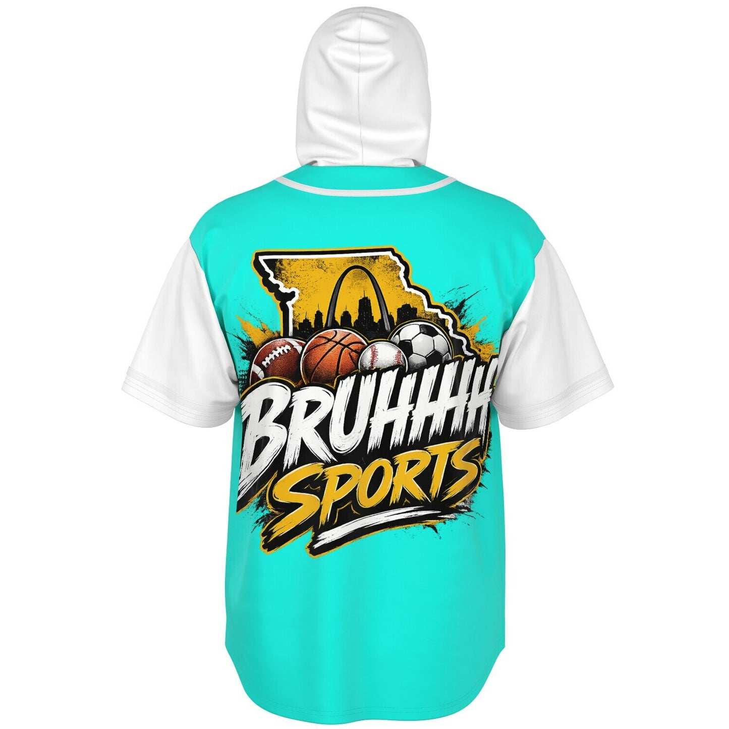 WestFams Hooded Baseball Jersey - AOP