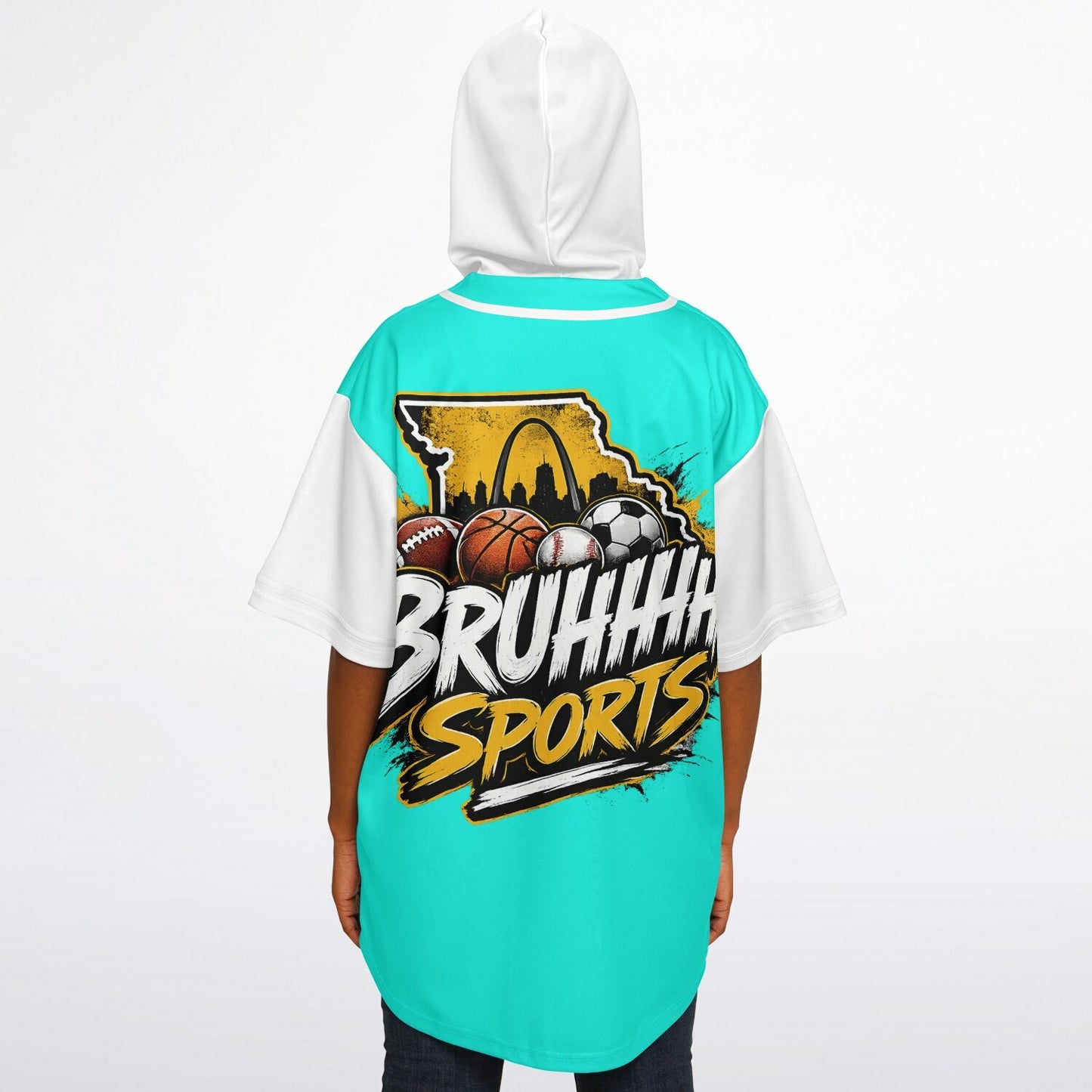 WestFams Hooded Baseball Jersey - AOP
