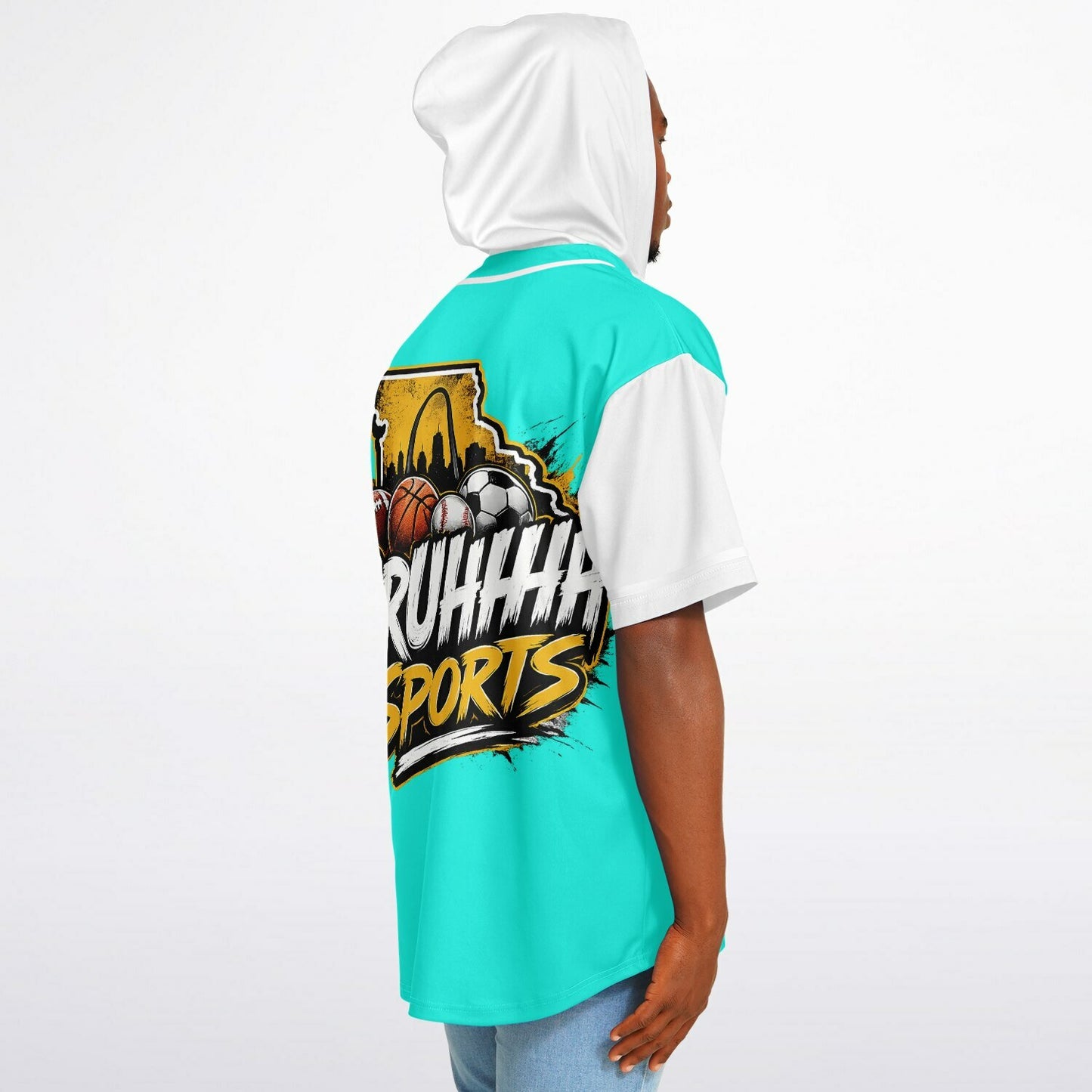 WestFams Hooded Baseball Jersey - AOP