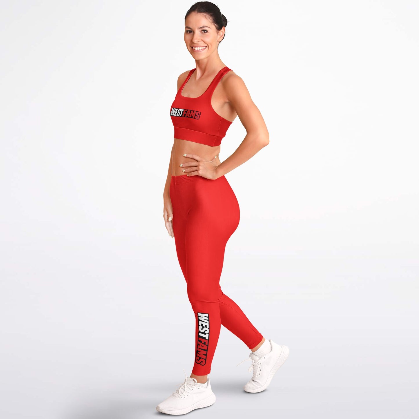 Westfams Padded Sports Bra & Leggings - AOP