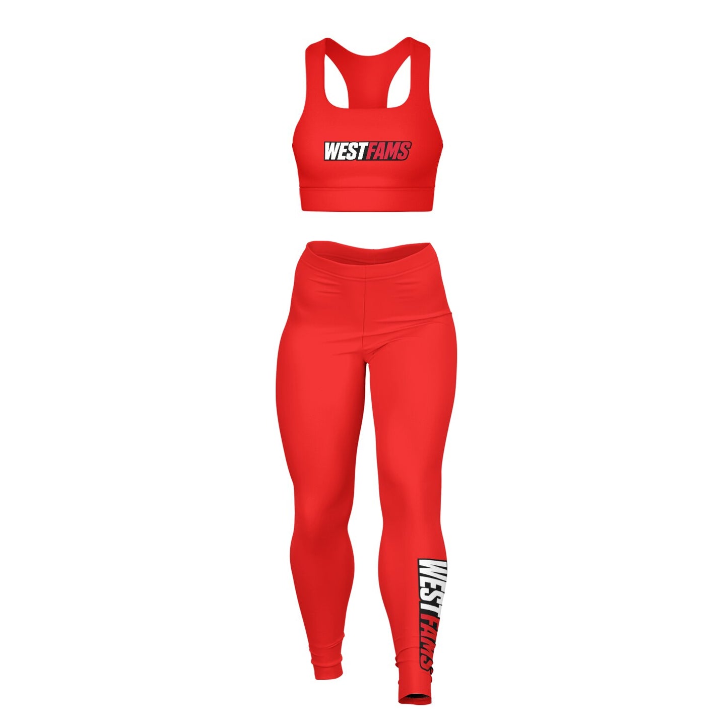 Westfams Padded Sports Bra & Leggings - AOP
