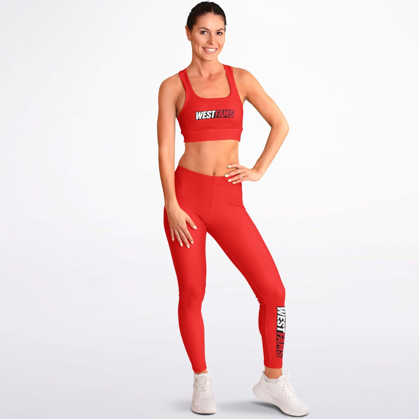 Westfams Padded Sports Bra & Leggings - AOP