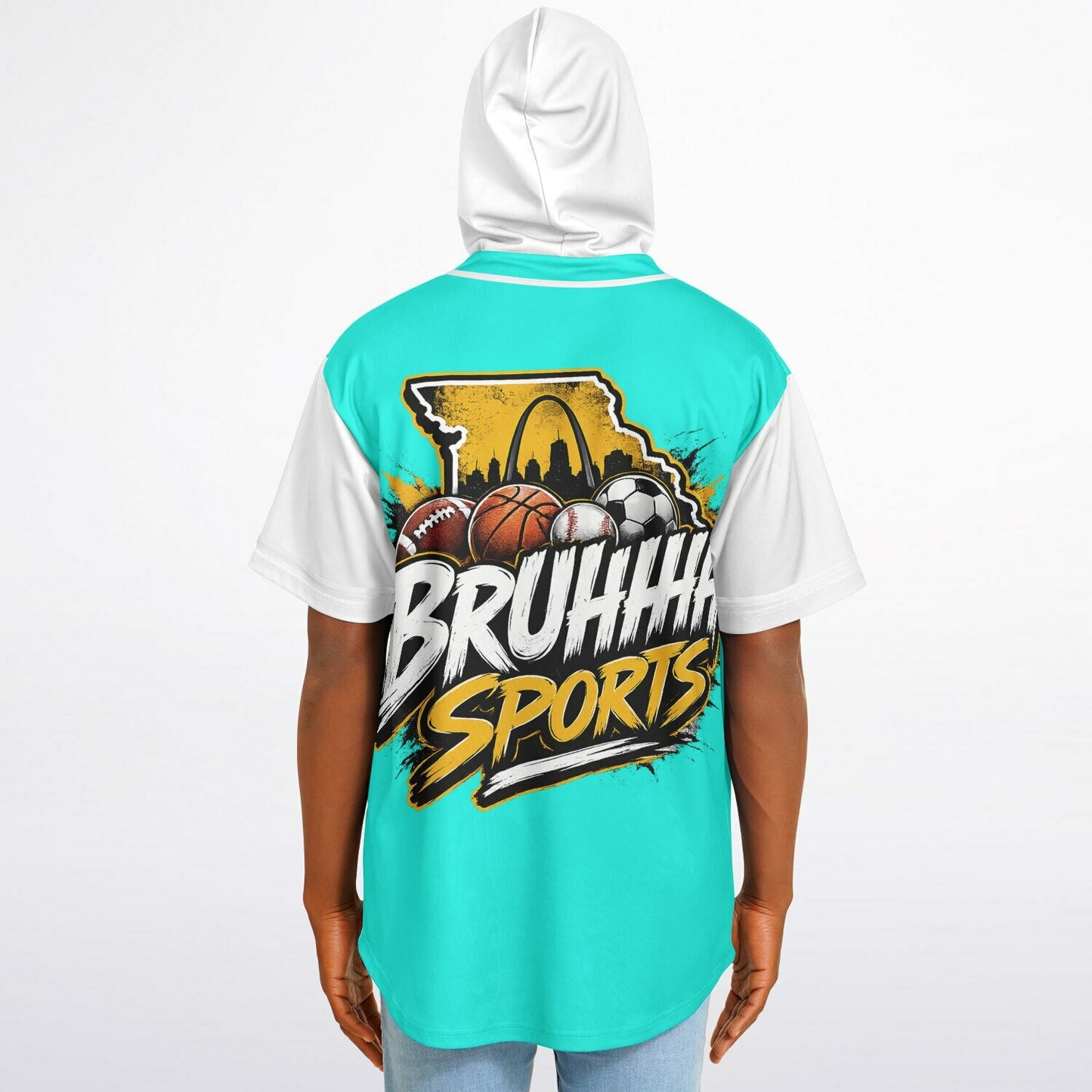 WestFams Hooded Baseball Jersey - AOP