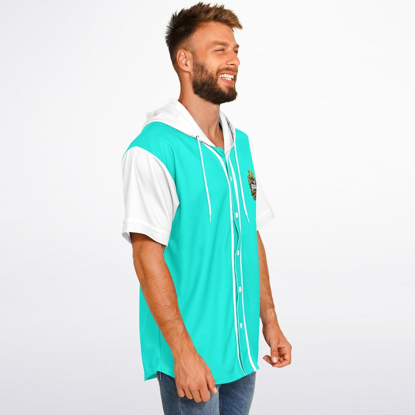 WestFams Hooded Baseball Jersey - AOP